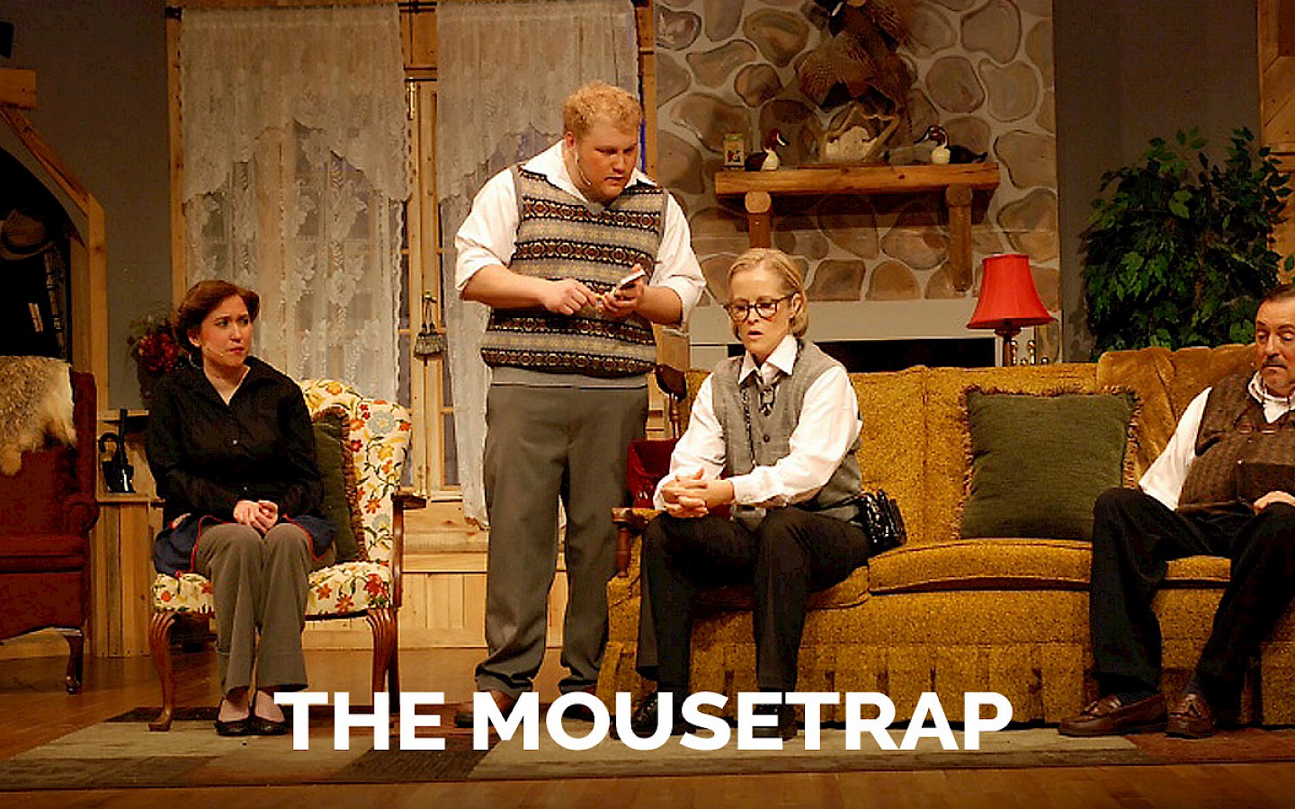stage performers, for the play mousetrap